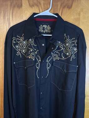 Calypso Men's Western Pearl Snap